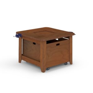 Carpentry Station with Storage Bin
