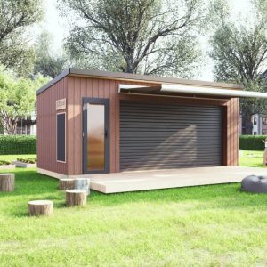 Outclass Hub 6 x 3 with Roller Door