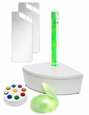 Sensory Corner Package with Bubble Tube & Optic Strings