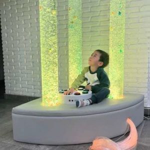 Large Sensory Station with Triple Bubble Tube