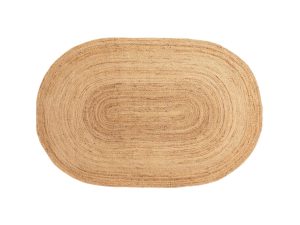 Sensory Natural Jute Rug - Oval