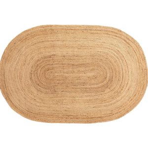 Sensory Natural Jute Rug - Oval