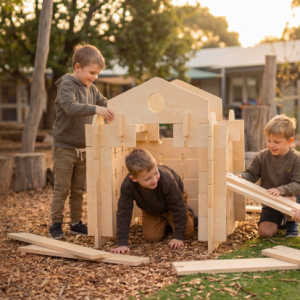Loose Parts Connector Planks Set - 66pc